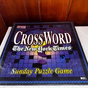 Crossword Sunday Puzzle Game - Purple
